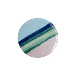 Bo-Camp - Melamine 12-delig servies Halo - blauw/groen