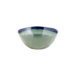 Bo-Camp - Melamine 12-delig servies Halo - blauw/groen