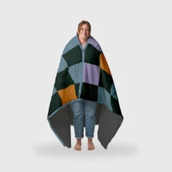 Fleece slaapzak Checkers