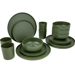 Glaravans - Bo-Camp - Melamine 16-Delig Servies Patom