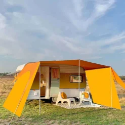 Glaravans - Caravanity by Campooz - Zijwanden RECHT Caravanity Luifel