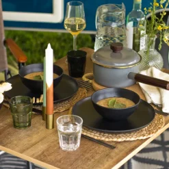 Limonadeglas Mix & Match 4-Stuks 200ML Groen - Bo-Camp