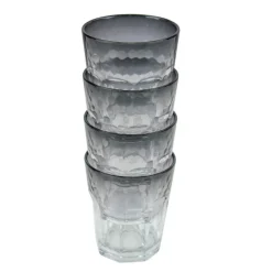 Limonadeglas Smoke 4-Stuks 200ml - Bo-Camp