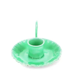 REX London - Emaille kaarsenhouder met handvat