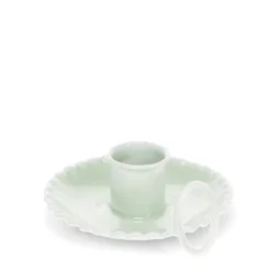REX London - Emaille kaarsenhouder met handvat