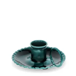 REX London - Emaille kaarsenhouder met handvat