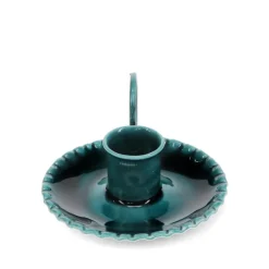 REX London - Emaille kaarsenhouder met handvat