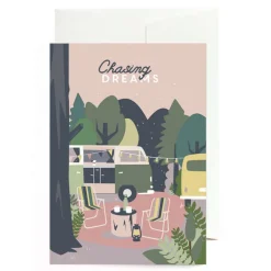 Wenskaart Chasing dreams